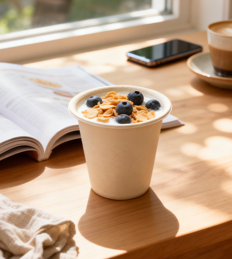 Heat-Resistant Bamboo Fiber Tableware