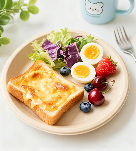 Natural Bamboo Fiber Dinnerware